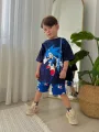 Sonic Baskılı  Yazlık Takım - Erkek Çocuk