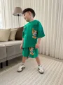 Mickey Mouse Sırt Baskılı İkili Takım - Erkek Çocuk